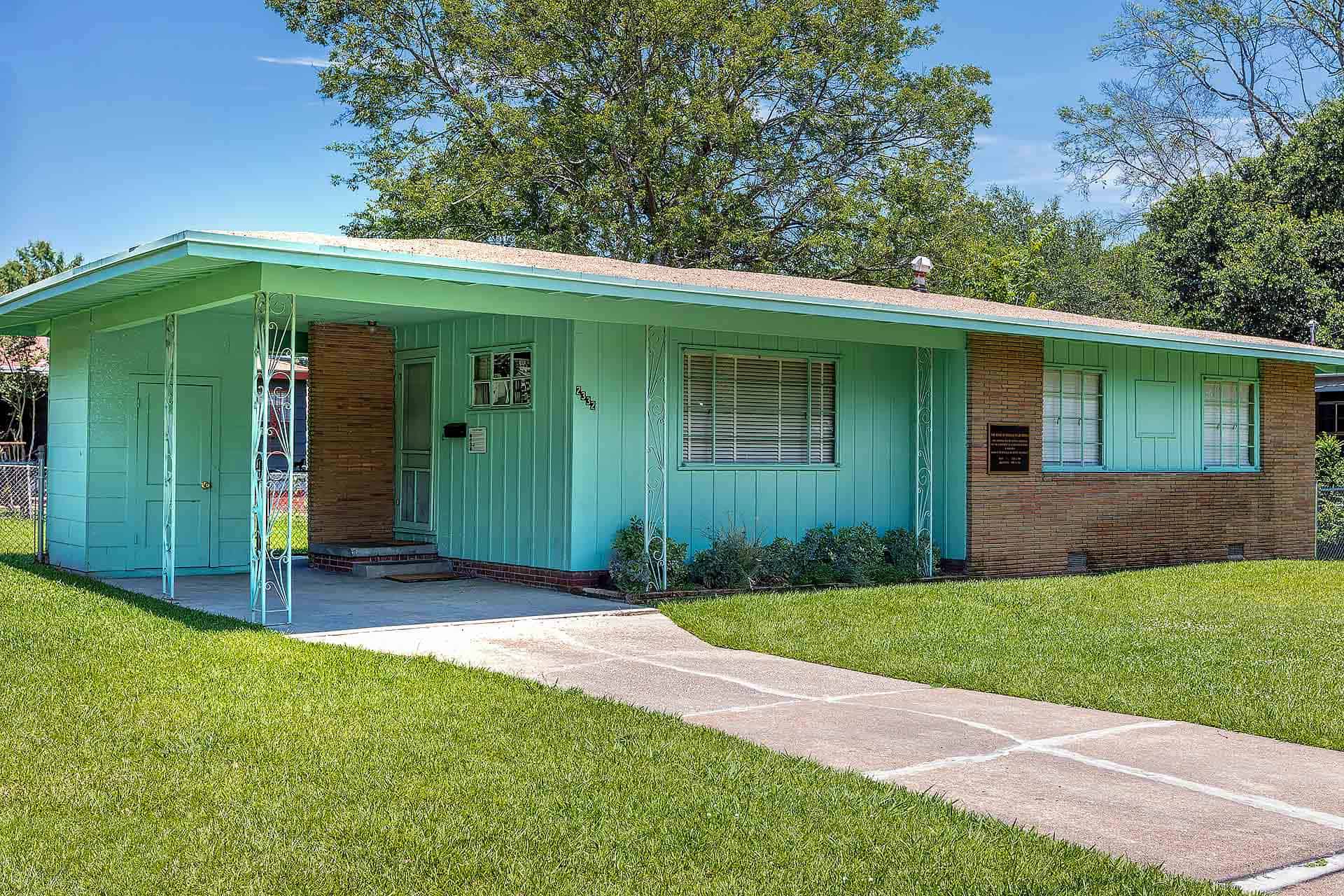 Image of the Evers family home, now a national historic landmark.